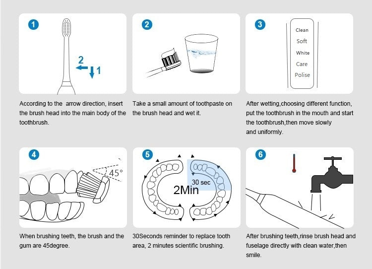 Rechargeable Electric Toothbrush My Store